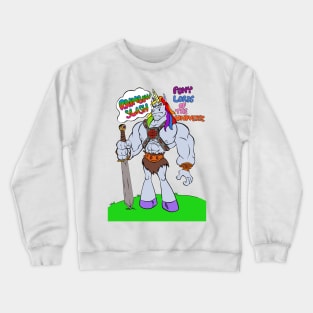 Rainbow Slash Crewneck Sweatshirt